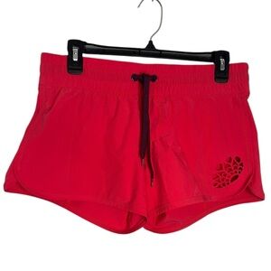 Prana Women’s Pink Fuchsia Purple Board Shorts Athletic Size Small